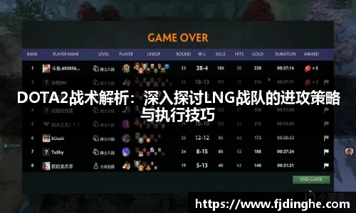 DOTA2战术解析：深入探讨LNG战队的进攻策略与执行技巧